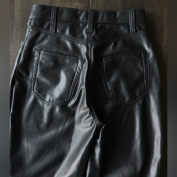 A&B Curve Love Vegan Leather Pants - Picture 11 of 14